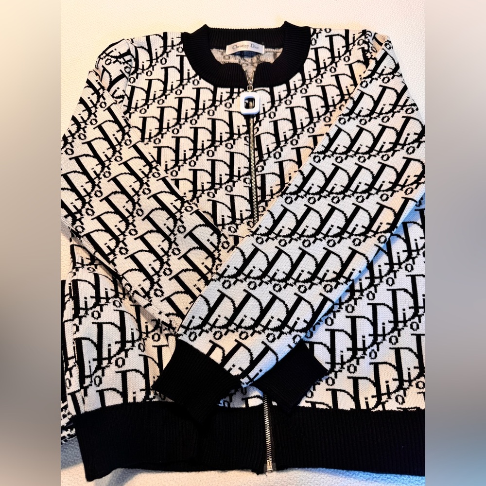 Women's Black and White Tracksuit